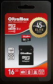 Карта памяти OltraMax SD HC 16 Гб кл.10 I-1 +45 MB/s Карта памяти OltraMax SD HC 16 Гб кл.10 I-1 +45 MB/s