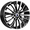 Диск K&K Flanker Алмаз Черн 6.5x17 4x100 ET43 DIA60.1