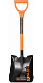1618 FINLAND Лопата совковая 230х280х740 мм, цельнометаллическая, эргономичный черенок