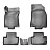 Коврики в салон Nissan Qashqai (J11) 3D (2015) (рос сборка) Norplast (комби ВОРС+ПУ)NPA11-C61-608-CM