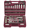 Набор инструмента универсальный THORVIK 1/4, 1/2DR, c головками торцевыми 12гранными 108 предметов  