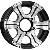 Диск K&K Байконур Алмаз Черн 7x15 5x139.7 ET20 DIA110.1