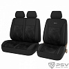 Чехлы "PSV" GTL Jakkard TRANSIT (Черный) 3х местка (1+2) АКЦИЯ СКИДКА-20%