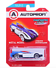 Машинка коллекционная 1:64, Серия FANTASTIC CARS, B/FAN-035, син./белый