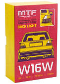 Светодиодная лампа MTF LIGHT серия BACK LIGHT в фонарь заднего хода,,12В,16Вт, 5000К, W16W, шт.