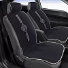 Накидки на сиденья JY-140 комплект (черный) (комплект на весь салон)