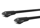 Багажная система LUX Хантер L47-B черная для автомобилей с рейлингами