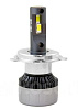 Светодиодные лампы MTF Light серия CYBER LIGHT PRO, H4/H19, 12V, 65W, 6500lm, 6000K, кулер, комплект