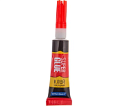 Клей секундный Super Glue, 3г, BL12, блистер-карта (цена за шт, кратно 12шт) 175901 OfficeSpace