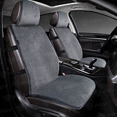 Накидки PSV искусственный мех Wool FRONT (Темно-Серый), 1 шт.