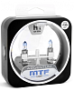 Галогенные автолампы MTF Light серия ARGENTUM +130% H1, 12V, 55W, комп.