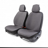 Накидки на передние сиденья Car Performance, 2 шт. материал fiberflax (мягкий лен),   CUS-1052 GY/GY