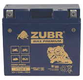 AKБ 10Ah ZUBR BIKE PREMIUM YT12B-4 L+, Китай