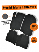 Автоковрики для Hyundai Solaris II  2017-2020 EVA