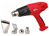 Фен технический WORTEX HG 6020 в кор. + набор сопл (2000 Вт, 2 скор., 450-600 °С, ступенч. рег.,25