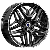 Диск K&K Колумб Алмаз Черн 7x19 5x114.3 ET40 DIA64.1