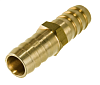 Соединитель для шланга 1/2", латунный// Palisad