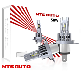 Светодиодные лампы A53 H4/H19 4300К