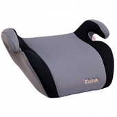 Автокресло детское универсальное ZLATEK "CLIPPER"  бустер (гр.3, 22-36 кг) серый /KRES0179