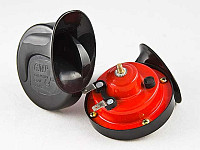 D7015 Сигнал электрич. TYPE-R ракушка (красно-черный)