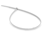 Хомут-стяжка нейлоновая 4,8х400мм, белый (100шт.) AVS NT4840-100W