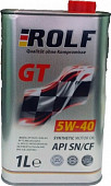 ROLF GT SAE 5W40 API SN/CF 1л (железная канистра)