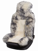 Накидка натуральный мех PSV Jolly Premium Parts 140x54 бело-серый 1шт.