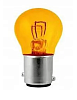 Лампа 12V21/5W BAY15d KRAFT 700041 желтая