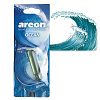 Ароматизатор воздуха подвесной гелевый  AREON REFRESHMENT LIQUID 5 ML " OCEAN"