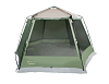 Палатка-шатер BTrace Highland 430*370 (Зеленый/Бежевый) ( Два входа, москитная сетка,) НОВИНКА !