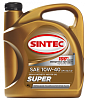 Sintec Супер 3000 SAE 10w40 API SG/CD п/с 4л