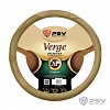 Оплётка на руль  PSV VERGE Fiber (Черный/Отстрочка белая) M