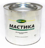 Oil Right Мастика Бикор битумна -каучуковая  (для днища) ж/б 2 кг.