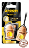 Ароматизатор воздуха подвесной  AREON FRESCO "VANILLA BLACK"