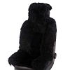 Накидка на сиденье меховая "PSV" Jolly Premium (натуральная овчина) Черный (полный комплект) АКЦИЯ!!