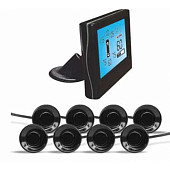 Парктроник PS-528U (8 датчика+коннекторы, цветной LCD-Дисплей)