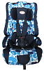 Автокресло детское универсальное "AUTOLUXE" SQ 308 (гр1-3, 9-36кг) Blue Mix АКЦИЯ! СКИДКА-25%