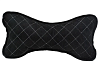 Подушка A2DM поясничная велюр черный/белый ромб АКЦИЯ -20%