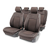 Каркасные накидки "AUTOPROFI", комплект на весь салон 11 пред., коричневый АКЦИЯ!!