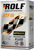 ROLF ATF IIID масло для автоматических трансмиссий 4л