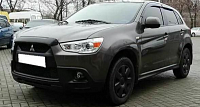 Отбойник на капот Mitsubishi ASX 10-  V-star 