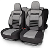 Чехлы AUTOPROFI Premium, Combo Comfort. Велюр, чёрн./т.серый (CMB-1105PV BK/D.GY)