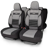 Чехлы AUTOPROFI Premium, Combo Comfort. Велюр, чёрн./т.серый (CMB-1105PV BK/D.GY)