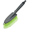 Щетка для мытья под шланг, с двойным клапаном "ГЛАВДОР" GL-583 зеленая