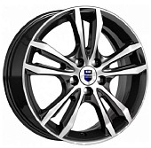 Диск K&K Samara Алмаз Черн 6x16 4x100 ET45 DIA67.1