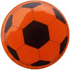 Значок световозвращающий Футбольный мяч оранжевый