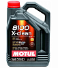 Motul 8100 X-clean GEN2 5W-40 моторное масло 5л.