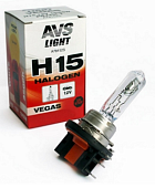 Галогенная лампа AVS Vegas H15.12V.15/55W.1шт.