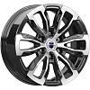Диск K&K Меконг Алмаз Черн 7.5x18 6x139.7 ET36 DIA100.1
