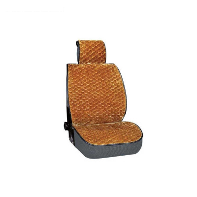 Накидка на сиденье меховая TAP MODA коричневая арт.116 р.55*143 1 шт.
